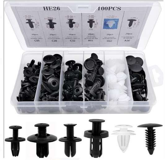 AutoFixPro™ - Set De Clips De Retencion Para Carro