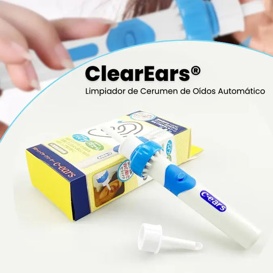 ClearEars® - Limpiador de Cerumen de Oídos Automático